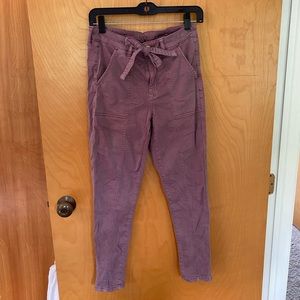 American Eagle Super Stretch Tie Pants